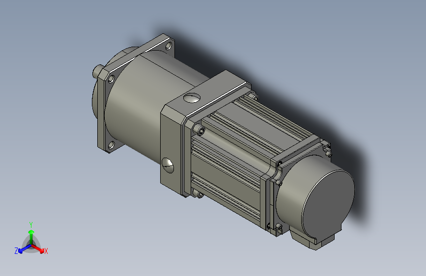 G088875-伺服电机设计 - CATIA=电机电动机舵机