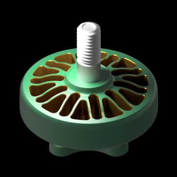 G089106-迪亚托尼曼巴TOKA 2203.5 2650KV FPV四轴电机=电机电动机舵机