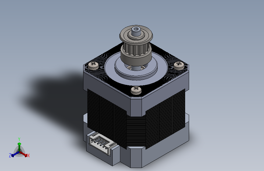 G089585-叠片电机 Nema 23 3.9 V，1.3 A=电机电动机舵机