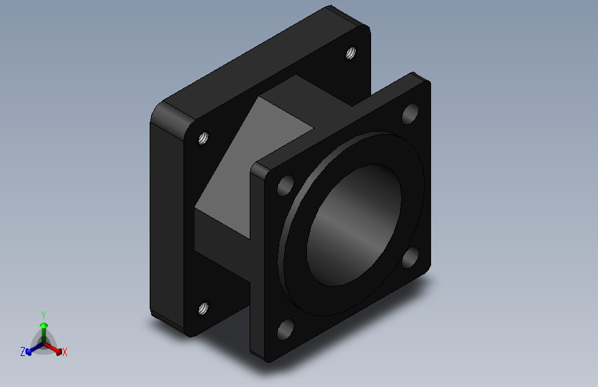 G089640-发动机支架 - ENGINE SUPPORT - ITO80=电机电动机舵机