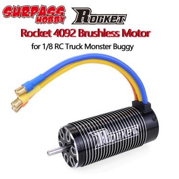 G089833-火箭 4092 4082 1550KV 1650KV 1420KV 1720KV 无刷无传感器电机 适用于1_8比例=电机电动机舵机
