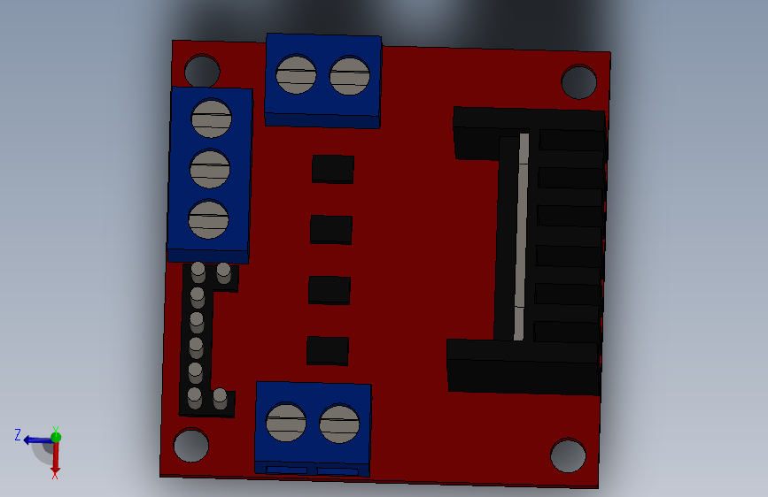 G090308-模块 L298N=电机电动机舵机