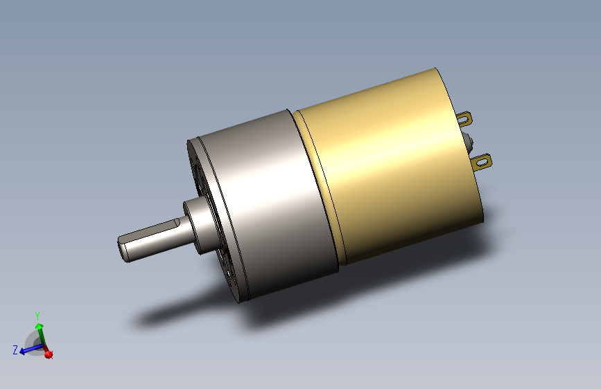 G090967-有齿轮直流电机（12V，550RPM）=电机电动机舵机