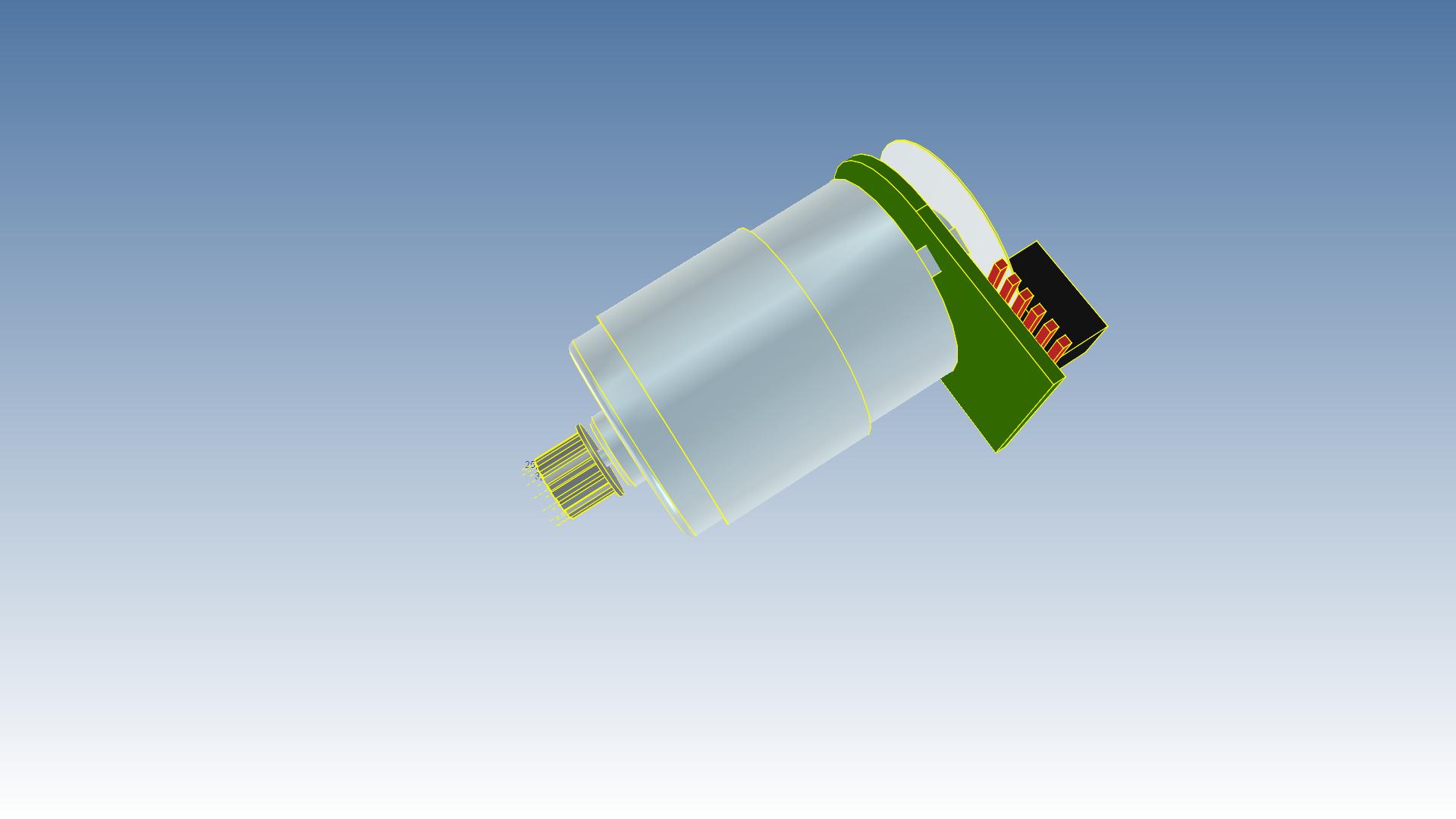 G091014-真力时 RS-385 光电编码器直流电机 448 线=电机电动机舵机