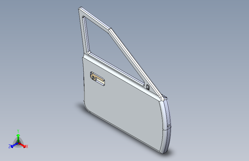 G058054-汽车车门面板=汽车车身车门引擎盖