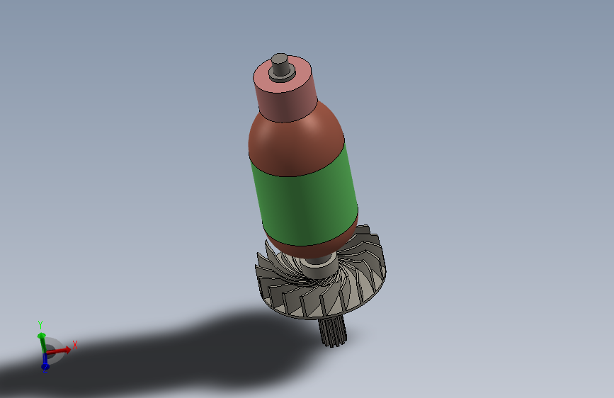 G091354-直流电机电枢=电机电动机舵机