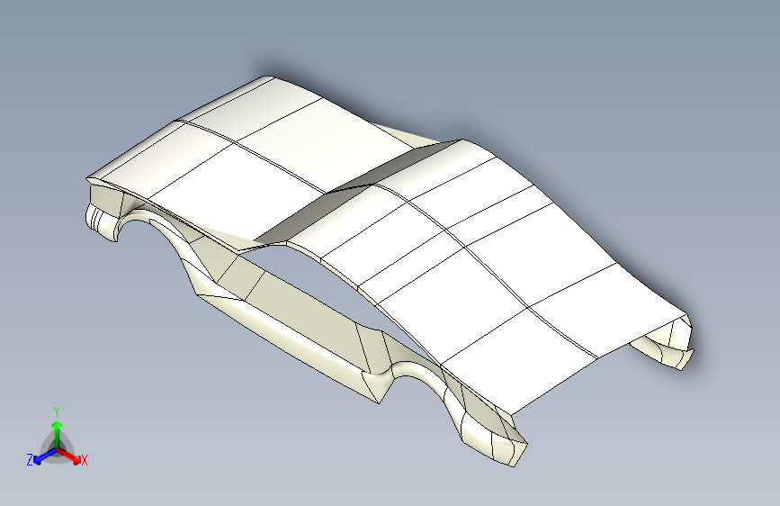 G058122-野马GT汽车车身=汽车车身车门引擎盖