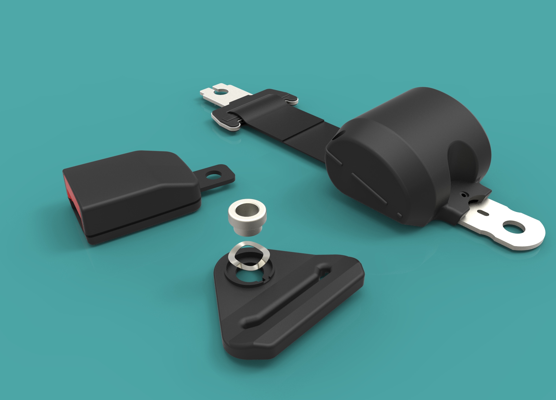 卡扣seatbelt-2-points-securon-1 4 STP IGS X_T