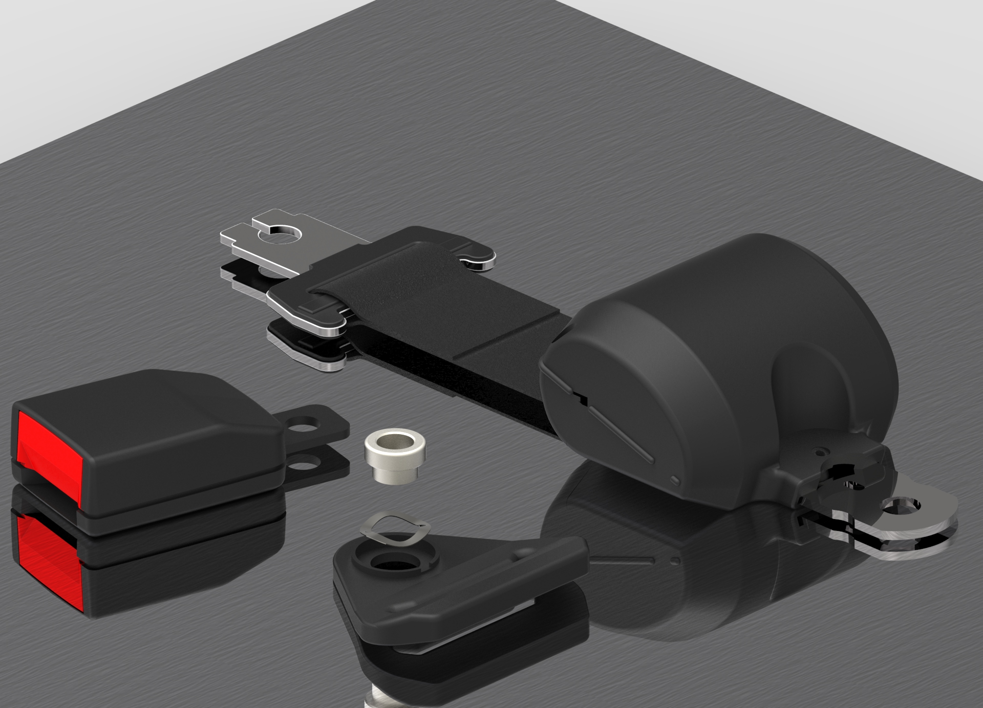 卡扣seatbelt-2-points-securon-1 4 STP IGS X_T