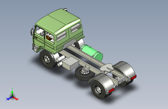 G058430-卡车+#1=卡车吊车