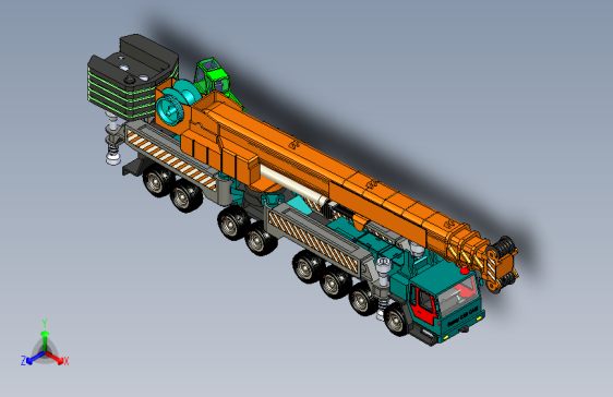 G058433-卡车+(2)=卡车吊车