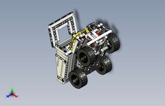 G058614-乐高+Technic+42055+-+自卸卡车=卡车吊车