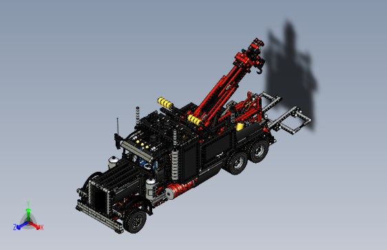 G058624-乐高Technic+-+拖车=卡车吊车