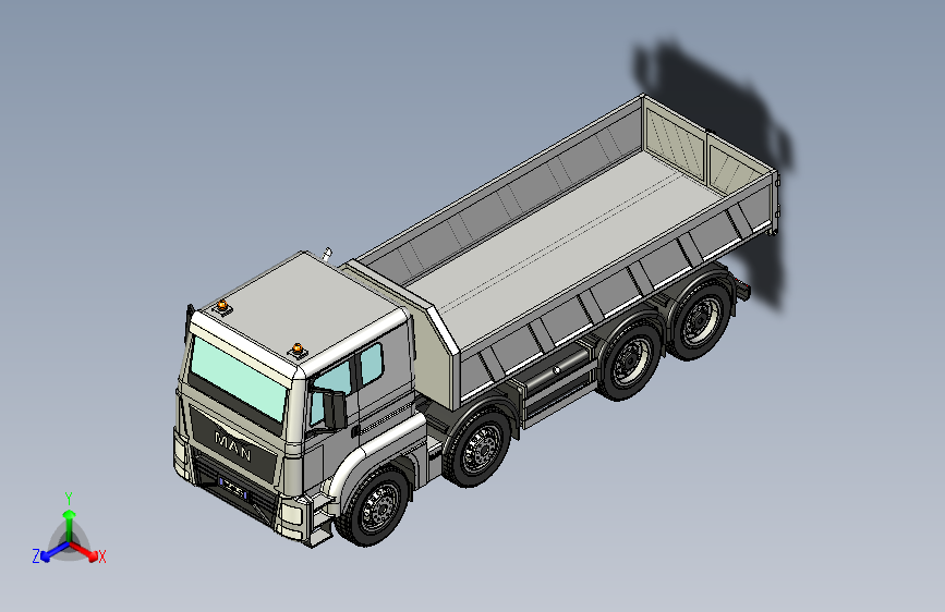 G058688-曼恩放大卷=卡车吊车