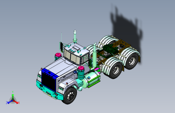 G058682-麦克超级列车=卡车吊车