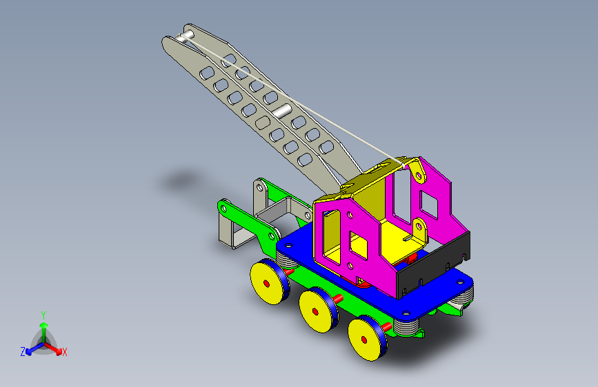 G058874-玩具起重机=卡车吊车