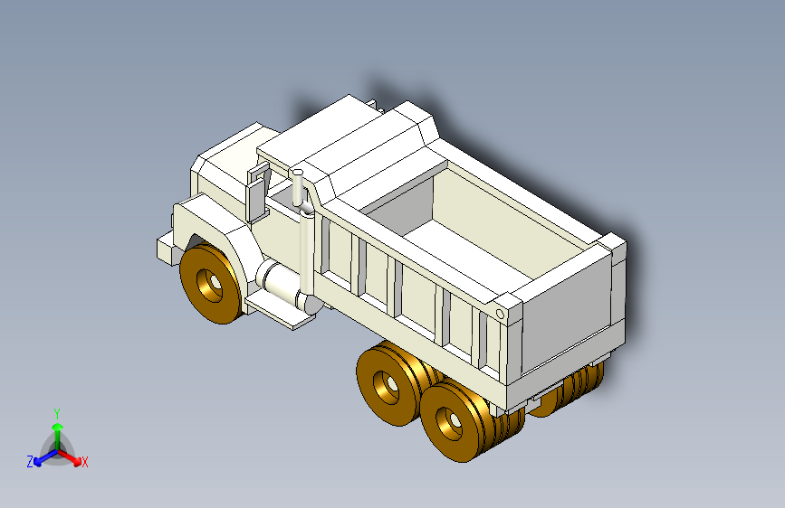 G058879-玩具自卸卡车=卡车吊车