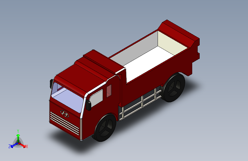 G058914-现代卡车=卡车吊车