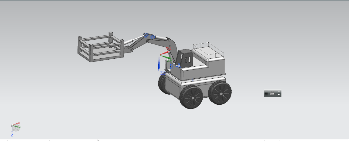 高空作业车+仿真