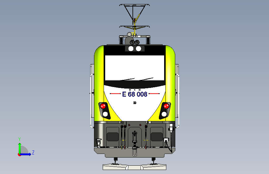 G059196-E68000土耳其机车设计=汽车轿车SUV 背面视图