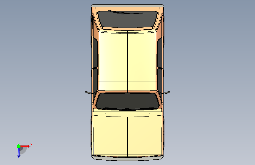 G059515-TBO+T2+-+1974=汽车轿车SUV 俯视图