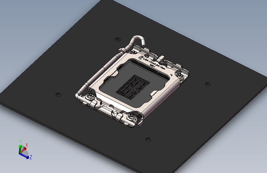 英特尔酷睿第12代LGA1700-1800插槽组件带固定支架等