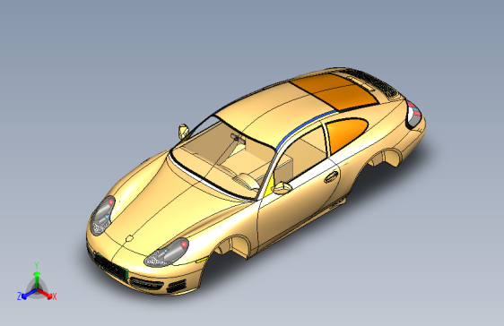 G059838-保时捷911+Carrera（996）=汽车轿车SUV