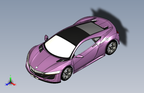 G059867-本田讴歌NSX+2012+-+复制品=汽车轿车SUV