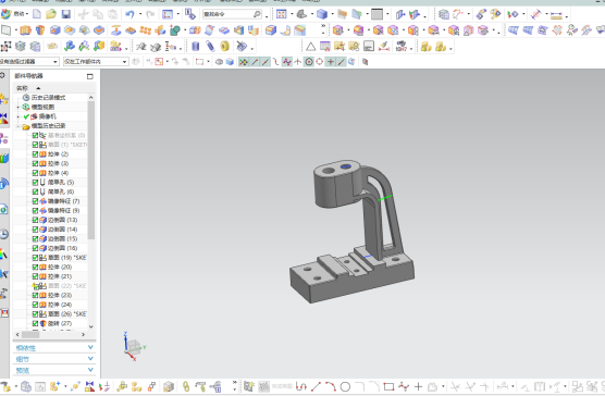 管钳装配模型+工程图+CAD