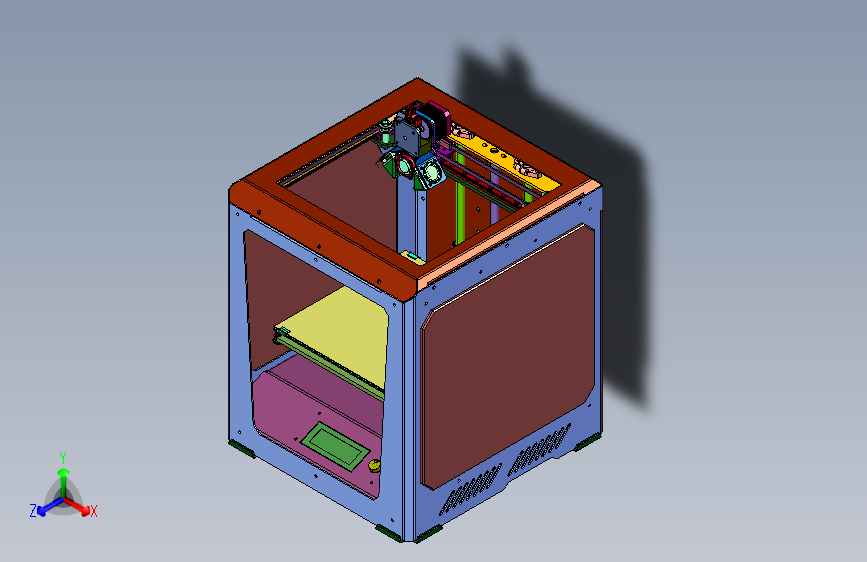 3D打印机学校教育桌面冒险家标配