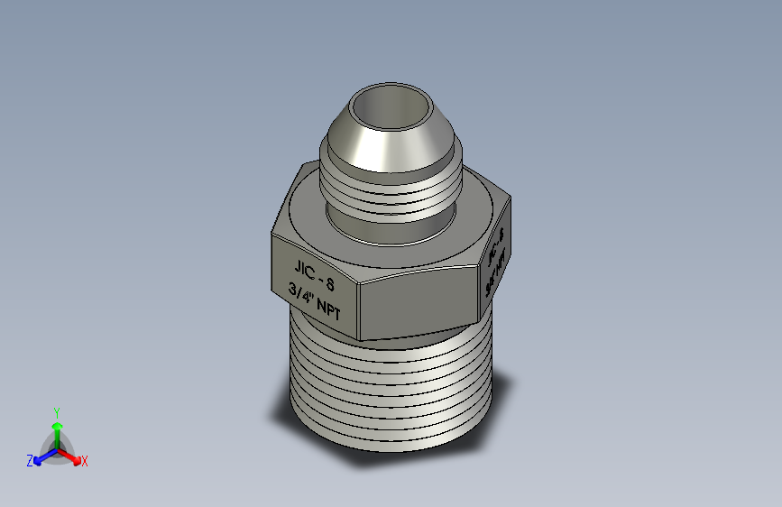 FittingJIC-8to0750NTP