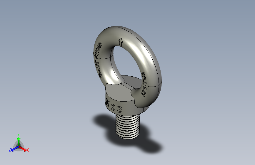 LiftingeyeboltM22DIN580