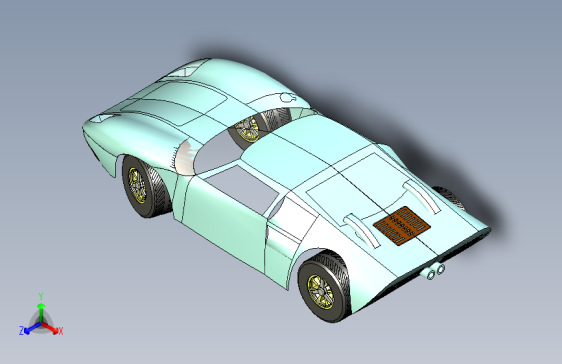 G060265-福特GT40+(1)=汽车轿车SUV