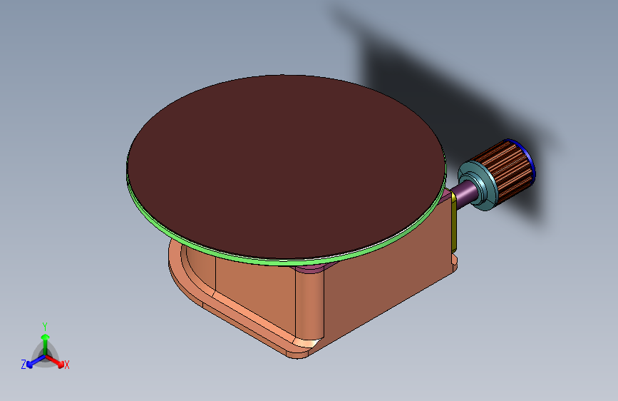 蜗轮蜗杆齿轮减速器机3d打印