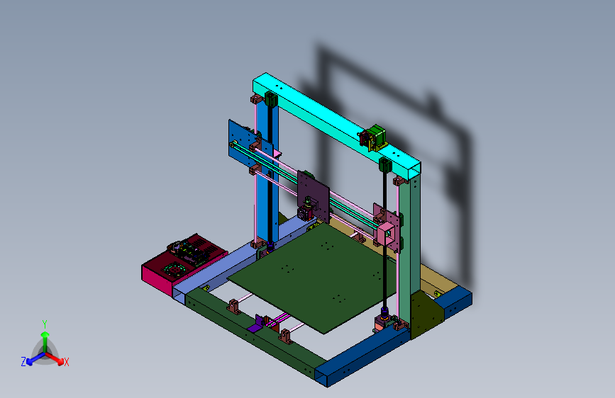 新款迷你3D打印机