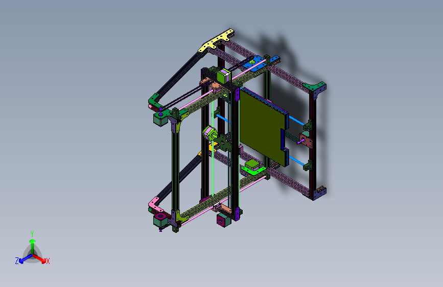 桌面级复合材料3D打印机