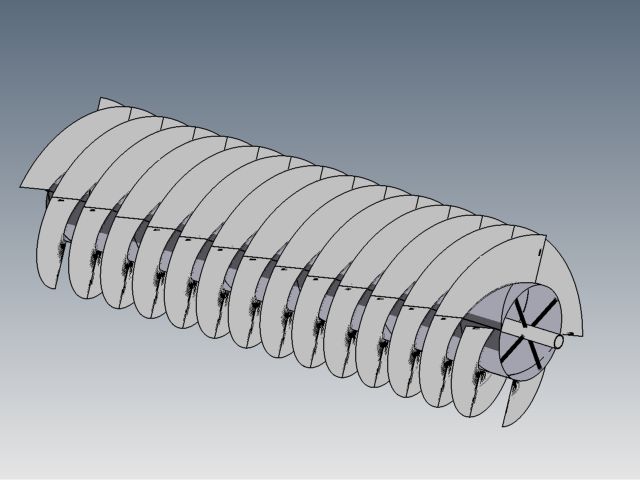 阿基米德水力螺旋