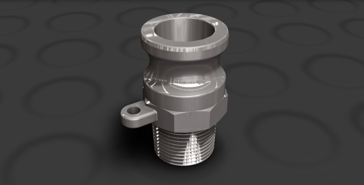 快速接头KAMLOK 733 F适配器-外螺纹' ' NPT(1)