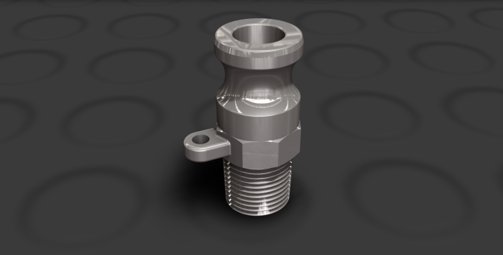 快速接头KAMLOK 733 F适配器-外螺纹' ' NPT