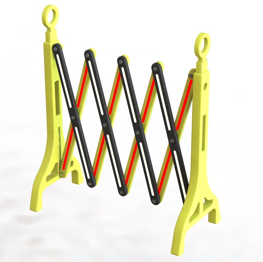 可折叠围栏结构