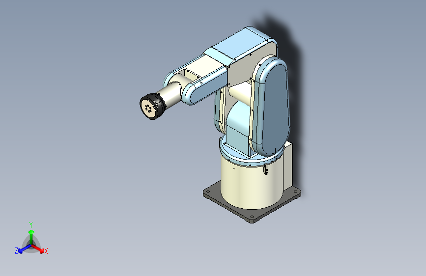6轴机械手臂全新机器人3D模型