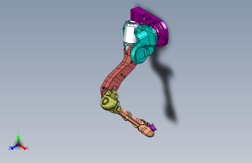 ABB机械臂 3D模型