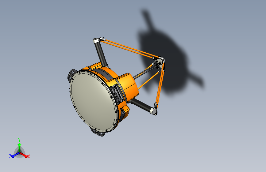 ABB机械手  IRB 360 FlexPicker 机器人3D模型