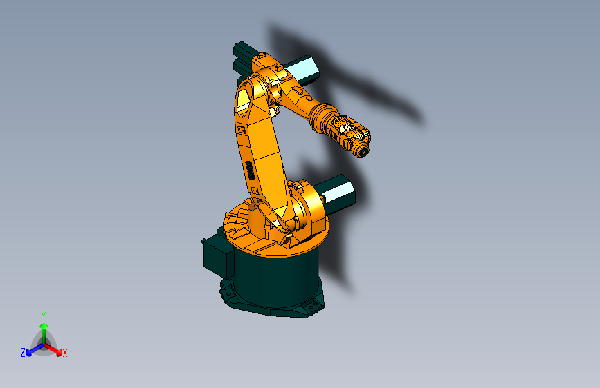 KUKA KR 6三维模型图纸