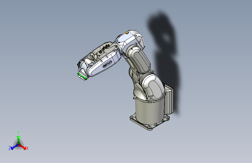 埃斯顿-ER6-730机器人3D模型