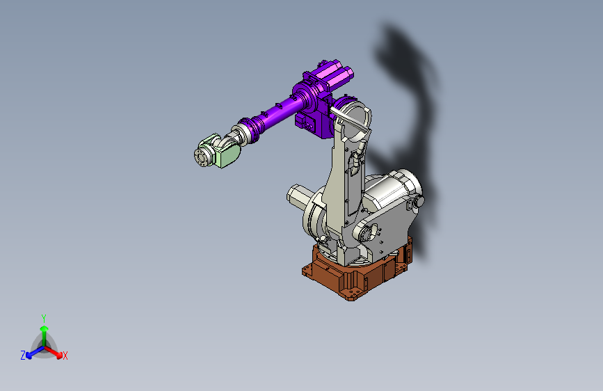 发那科FANUC_430 机器人三维模型图纸