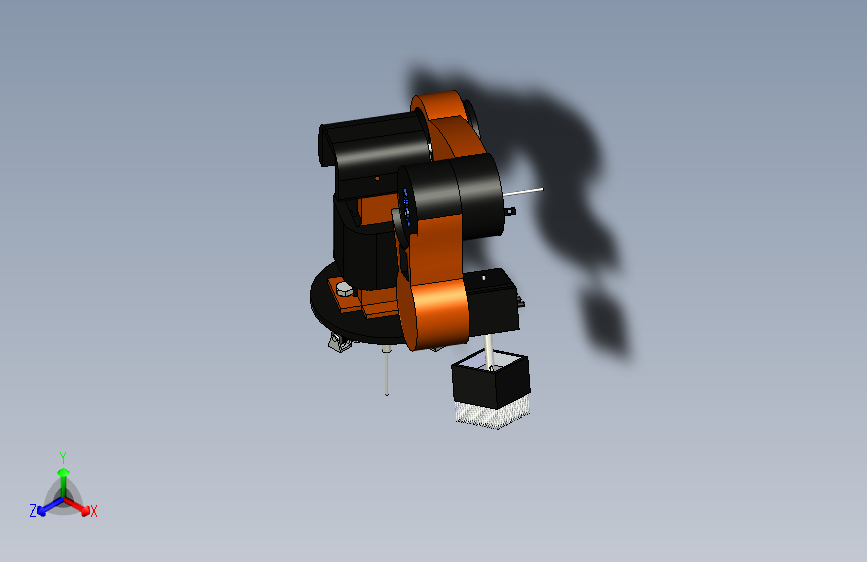 简易机械臂3D模型