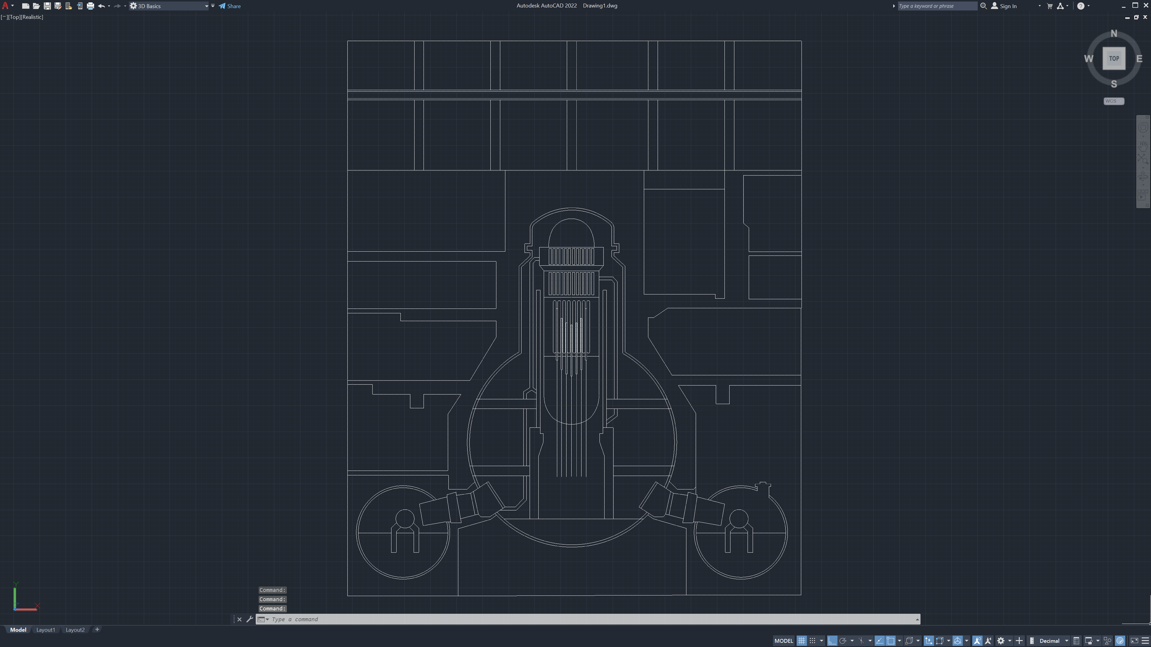 BWR核反应堆3D设计