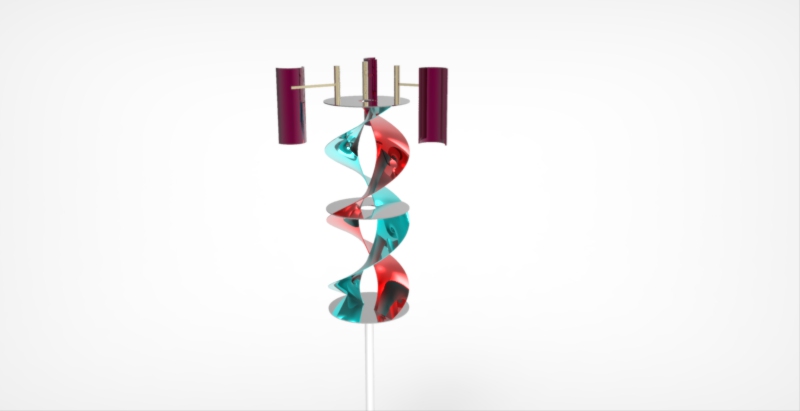 G091753-风力涡轮机 #1=涡轮风力发电机