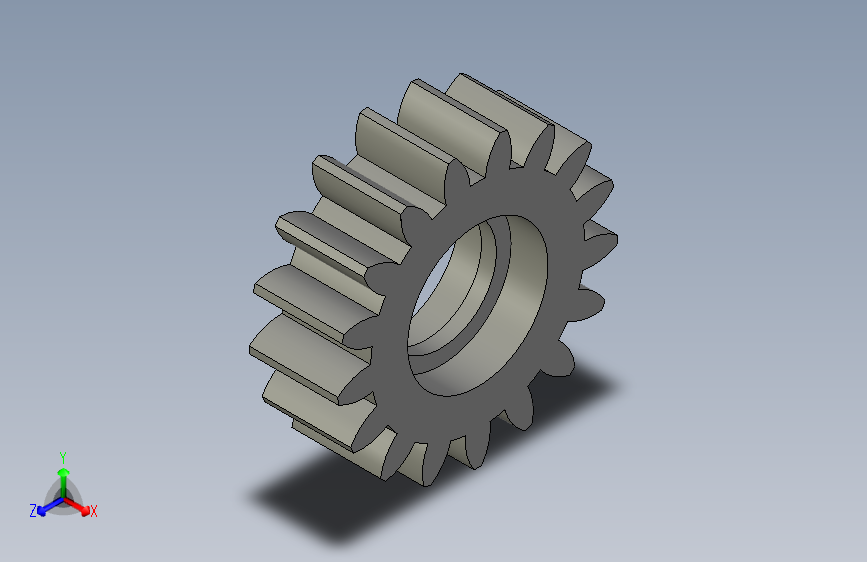 正齿轮2M17T20PA12FW---S17A75H50L150N